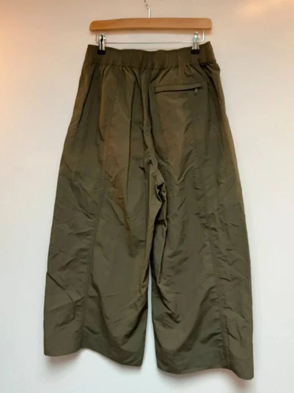 Finisterre Women’s Wide Leg Olive Trousers Size 12 - Picture 4 of 4